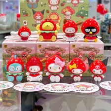 TOP TOY Sanrio Strawberry Candy Blind Box Confirmed Kawaii Keychain Figure Gifts picture