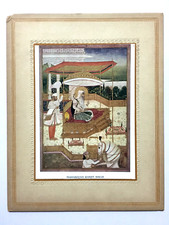 India 30's Sikh Print MAHARAJA RANJIT SINGH 5in x 6.50in (13370) picture