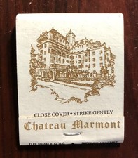 Chateau Marmont  Matchbook Early 80s picture