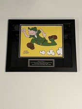 11x14 Framed BEETLE BAILEY 8x10 photo signed by Illustrator Mort Walker PSA DNA picture