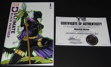 ULTIMATE BLACK PANTHER #1` SKETCH VARIANT (2024 MARVEL) ORIGINAL COVER ART picture
