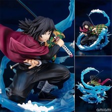 New Anime Demon Slayer Figure Kimetsu no Yaiba Giyuu Tomioka Statue Model Gift picture