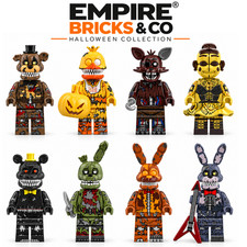 🎃FIVE NIGHTS AT FREDDY'S, CUSTOM LEGO HORROR HALLOWEEN MINIFIGURES🎃 picture