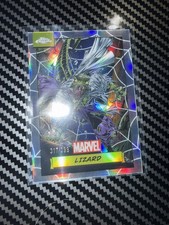 2024 Topps Chrome Marvel Lizard Spiderweb Refractor #/399 picture