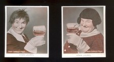 Stan Laurel Oliver Hardy 1930s Haus Bergmann German Film Star Cards #162 163 picture