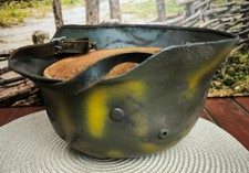 Helmet german original nice helmet M35 size 64 WW2 WWII have a number picture