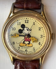 Vintage Lorus Disney Mickey Mouse Ladies Watch, Disneyana Collectible Gifts picture