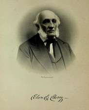 1888 Engraving EBEN GARDNER BERRY Essex County Danvers Mass. Genealogy History picture