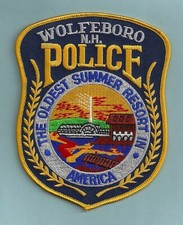 WOLFEBORO NEW HAMPSHIRE POLICE PATCH picture