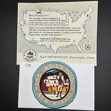 VTG Taos Indian Pueblo New Mexico Trailblazer Made In USA Patch 1970s picture