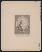 Photo:George Washington 1700s Military Uniform Bust Portrait Engraving picture