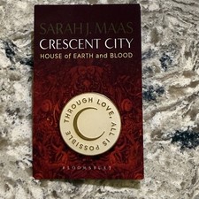 Sarah J Maas Crescent City Preorder Enamel Pin picture