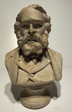 Vintage Longfellow Plaster/Chalkware Bust Appx 9