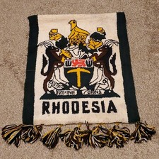 Vintage Rhodesia Coat Of Arms Wall Hanger 26
