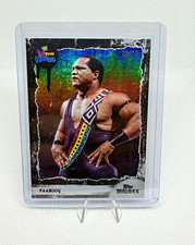 Topps 2026 Decades In Your House WWE Faarooq #13 Serial Numbered /10 picture