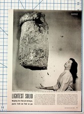 1950s Science Ad Lightest Solid & Prince Albert Tobacco Vintage Magazine Print picture