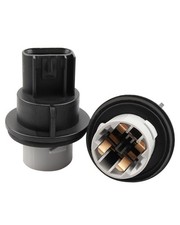 3-Pin Turn Signal Bulb Socket Connector 2PCS for Dodge Ram 1500-3500 OEM Sealing picture