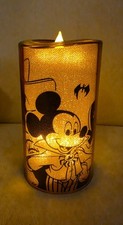 Disney 2017 Halloween Battery Operated Light Up Candle ~ Brand New With Tags picture
