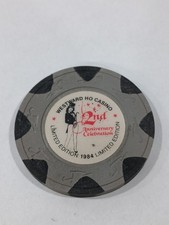 1984 WESTWARD HO CASINO LAS VEGAS, NEVADA CHIP GREAT FOR COLLECTION BOOKS $99.00 picture