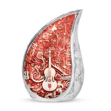 Orchestral Wall Art Teardrop Urns - Tiny Urn - Urns For Human Ashes Adult Female picture