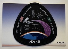 Authentic Axiom-2 (Ax-2) Mission Patch - NASA ISS Mission picture