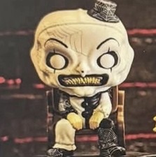 Funko Pop Art The Clown Sitting Scare Fair Exclusive 2026 Presale + Protector picture