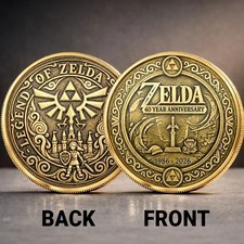 The Legend of Zelda 40th Anniversary Commemorative Coin - Coin Collection picture
