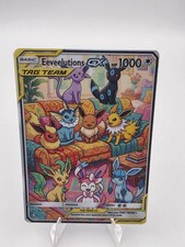 CUSTOM FAN ART Eeveelutions GX Complete Holo Card picture
