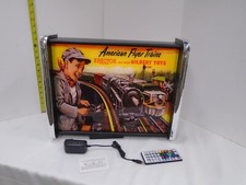 American Flyer Trains LED Display lighted sign lightbox Wall hanging Light picture
