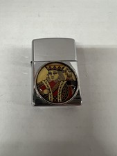 Vintage 2000 King Playing Cards Zippo Used  picture