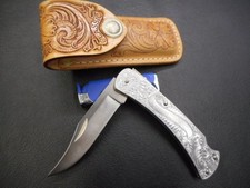 Buck Classic Folding Knife 10cm Blade Beautiful Handle picture