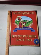 St Arnold Houston Pils Texas Brewery Metal  BEER BAR Metal SIGN MAN CAVE  picture