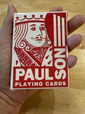 Vintage Paul-Son Playing Cards Ellis Island Casino Brewery Las Vegas Casino Deck picture