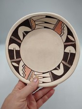Vintage Lucille Namoki Hopi Pottery Bowl  7