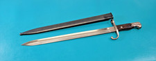 WWI Argentine Model 1909 Mauser Rifle Bayonet Knife WKC + Scabbard TR1821 picture