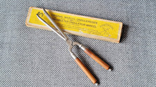 Antique Marcel Curling Iron Hair Tongs No 8 With Original Box Vintage Beauty picture