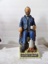 McCormick Ulysses S Grant Union General Soldier  Decanter Has Back Label picture