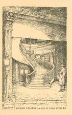 Louisiana New Orleans GF Castledon Pen & Ink sketches 1924 Postcard 22-7870 picture