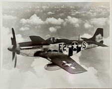 Vintage WWII P-51D Mustang Fighter 361st FG ORIGINAL NEGATIVE & Kodak Prints Lot picture