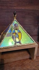 Stained Glass Crystal Pyramid Box picture