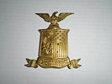 Antique M1881 New York National Guard Helmet Plate picture