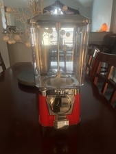 VEVOR gum-ball machine, two keys, dispenses 1 inch gumballs not used at all ￼ picture