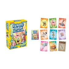 AQUARIUS Spongebob Krabby Krush Card Game – Family Fun, Ages 6+, Official picture