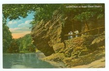 MARSHALL,INDIANA-LADDER ROCK-SUGAR CRK-TRAIL #3-PM1952-TURKEY RUN ST PK(IN-M) picture