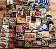 ALL 1950s And Older Unstruck Matchbooks picture