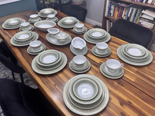 62pc Noritake Viscount 6845 China Set for 8 | Discontinued 1967–1975 | Beautiful picture