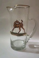 Frank Vosmansky Cocktail Pitcher Colt Shooing A Fly   Hand Painted Horse picture