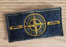 Stone Island Green Edge Badge/Patch. Rare Vintage 1990's. Never worn or washed.  picture