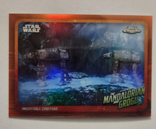 2026 Topps Chrome Star Wars Inhospitable Conditions Mandalorian & Grogu /25 picture
