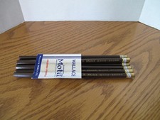 Vintage Wallace Pencils Motif 6005 Brown Gold Toned End St Louis Lot of 7 NEW picture